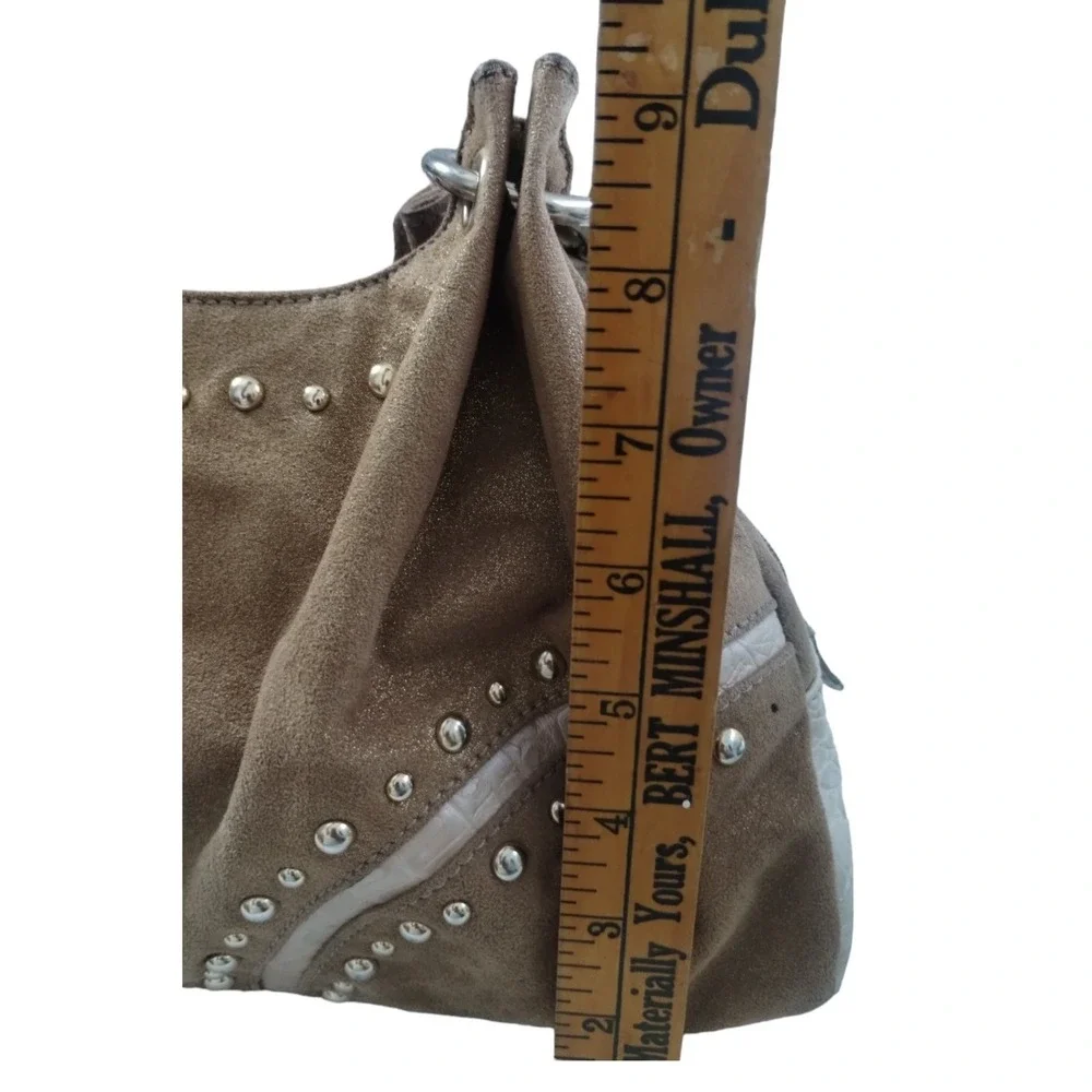 Vintage Mercer &‎ Madison Croc Print Shoulder Snap Purse Bag Y2K, Retro,